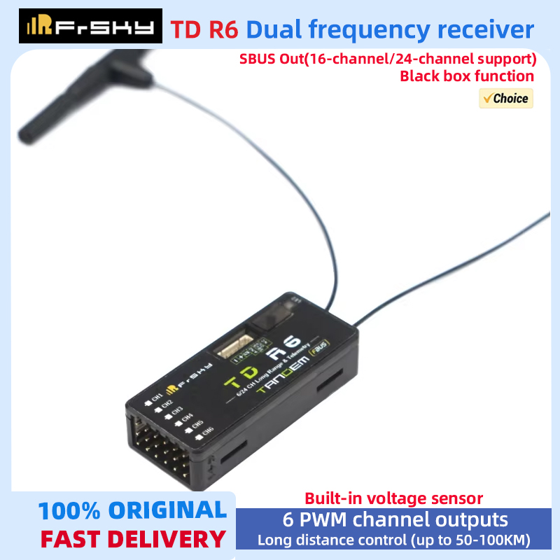 Frsky Receiver Module - FrSky TD R6 Receiver 2.4G 900M