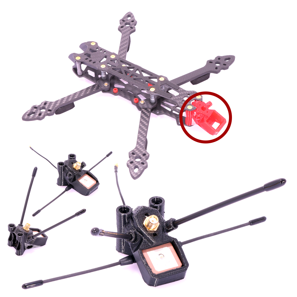 3D Printed Drone Part - Mark4 Frame RC Drone 3D Printed