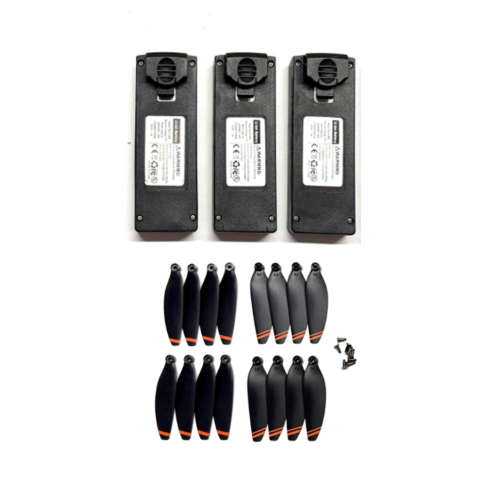 3PCS L106-1 Battery 3.7V 2000m - Lyzrc Drone review and price