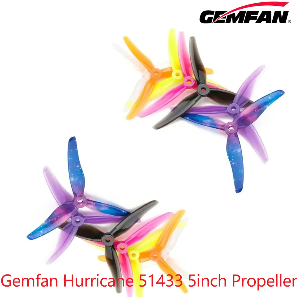 12Pairs Gemfan Hurricane 51433 - Plane Drone Rc review and price