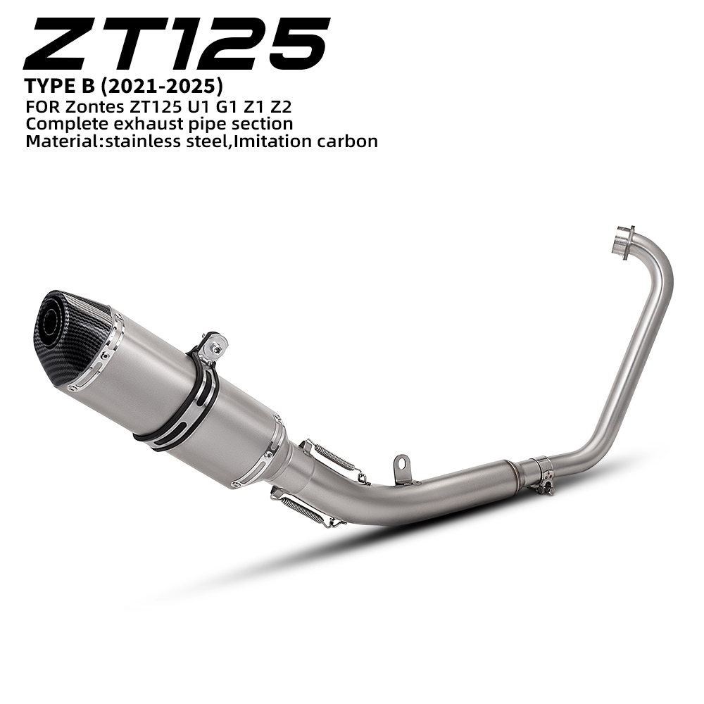 Full System Motorcycle Exhaust - Drone Z1 review and price