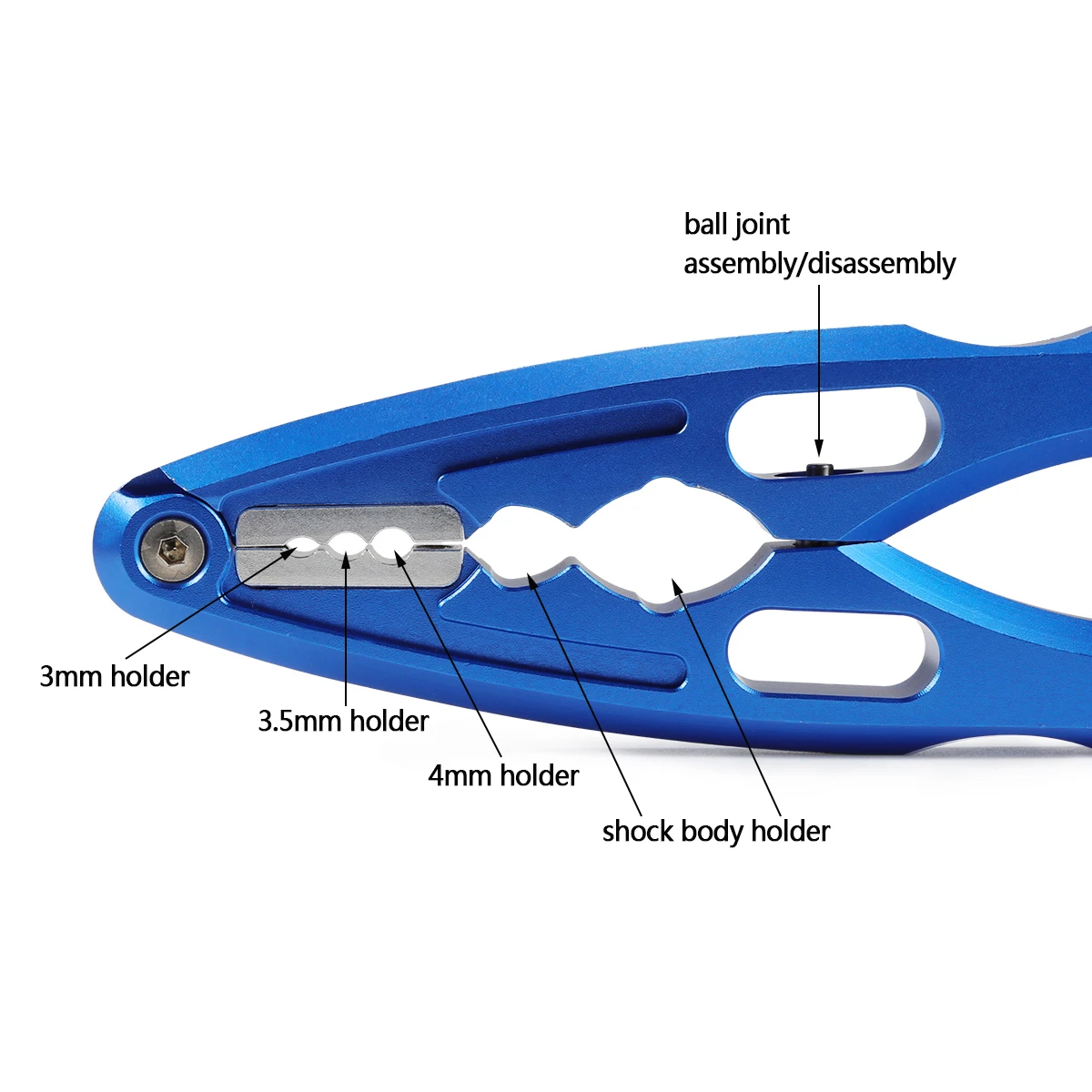 Aluminum CNC Pliers Pivot Ball - Drone And Car review and price