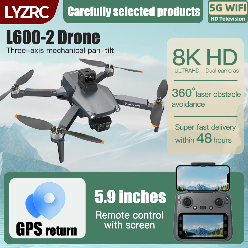 LYZRC L600-2 MAX GPS Drone 3-A - Lyzrc Drone review and price