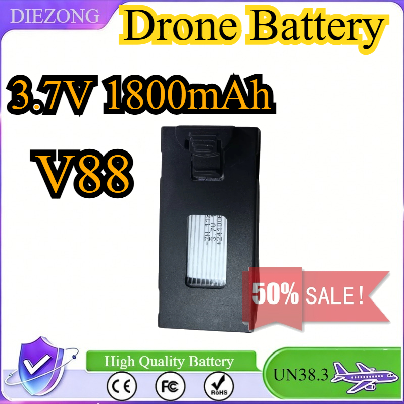 Drone Battery for V88  V88 Min - Lyzrc Drone review and price